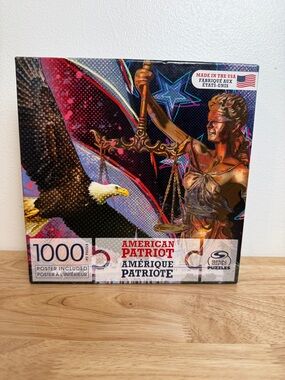 Made in the USA | Spin Master American Patriot 1000-Piece Puzzle -